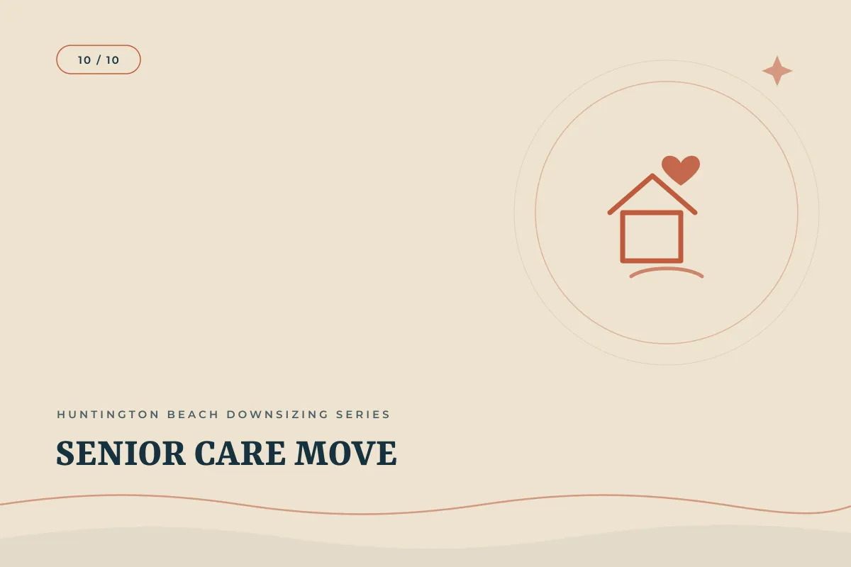 How Do I Transition From My Home to Assisted Living or a Senior Care Community? | Orange County real estate article